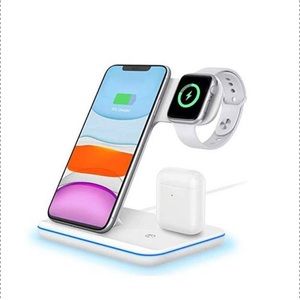 Intoval Wireless Charger 3 in 1 Charging Station iPhone Iwatch EarPods